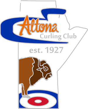 Altona Curling Club Pin